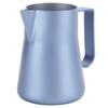 Stainless Steel Milk Frothing Pitcher Milk Coffee Latte Art Jug Cup for Home Coffee UseBlue 350ml