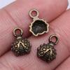 40pcs Ladybug Bug Charms Tibetan Silver Color Pendants Antique Jewelry Making DIY Handmade Craft