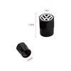 For Volkswagen VW Car Wheel Tire Valve Caps Tyre Rim Stem Covers Airdust Waterproof For Volkswagen Touran Golf-4 5 6 7 Passat Po