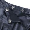 Sexy Patent Leather Men's Boxer Briefs, Imitation Leather, Sexy U-convex Design, Buttons, Easy-to-remove Panties