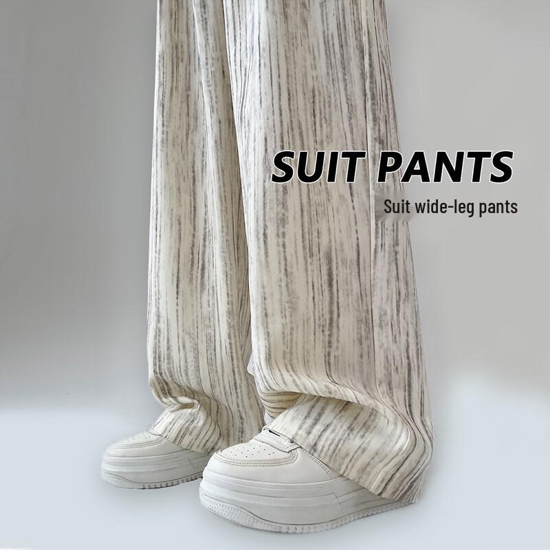 Handu Yishe Women s High-Waist Wide-Leg Suit Pants