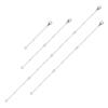 Adjustable Alloy Lobster Clasp Necklace Extension Chain for DIY Jewelry