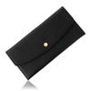 PURCHIC Women's Long Wallet, Genuine Leather, Slim, Lightweight, Holds 11 Cards, Fits Passbooks, Anti-Skimming, Perfect for International Travel