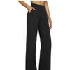 Pantaloni Casual a Vita Alta Gamba Dritta Tasche Ampie Pantaloni Yoga Donna Vestibilità Rilassata Pantaloni Sportivi