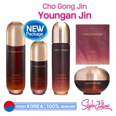 Chogongjin Youngan Jin (Toner 150ml / Eye Cream 30ml / Essence 50ml / Emulsion 120ml / Cream 60ml / Mask 18g)