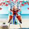 Dragon Ball Print Beach Towel, Large Soft Quick Dry Towel for Beach Camping Swimming