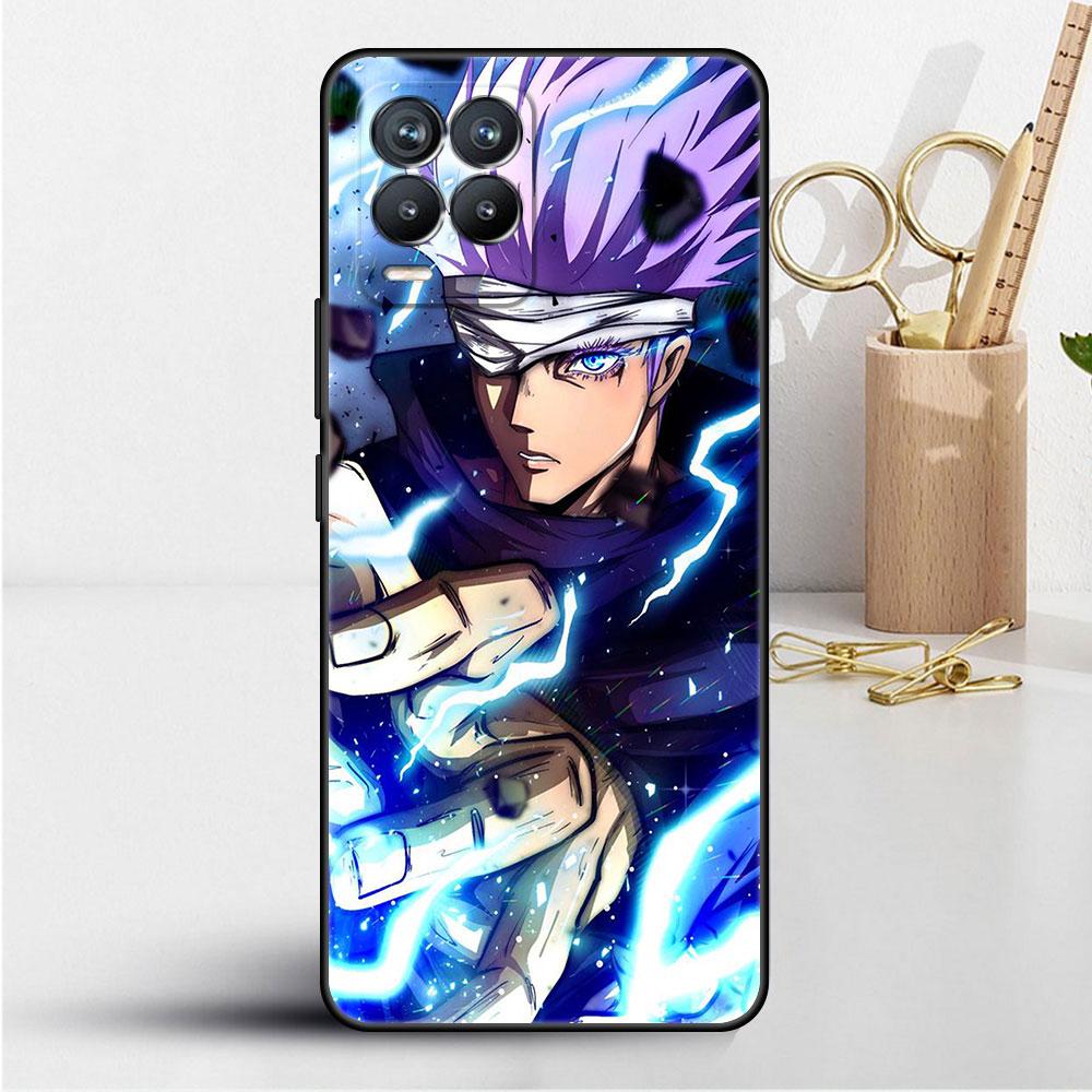 Case For Realme 8 C21y GT Neo 2 3 8i C21 7 C11 6 C12 C35 C3 GT 9 Pro C12 Silicone TPU Phone Cover Cute Jujutsu Kaisen Cool