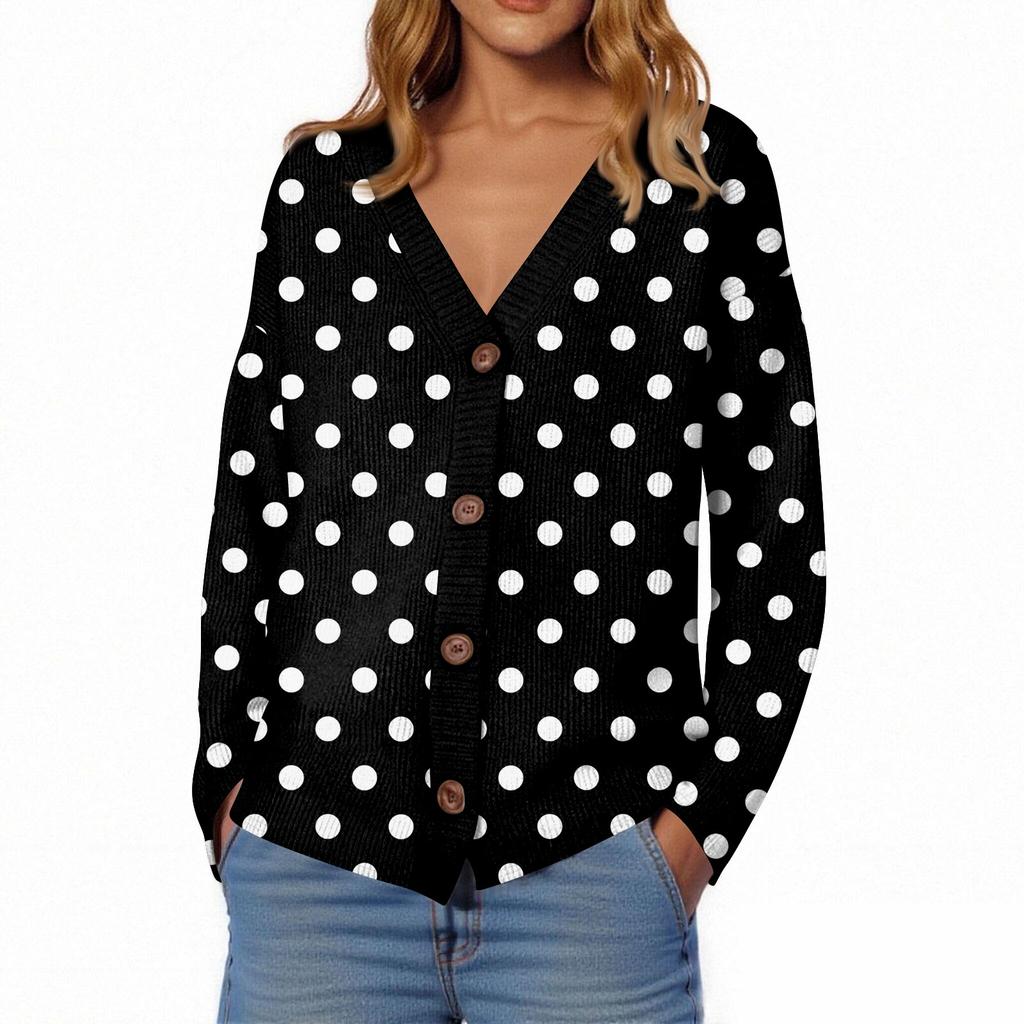 Women's Casual Everyday Tops Knitted Cardigan Jacket