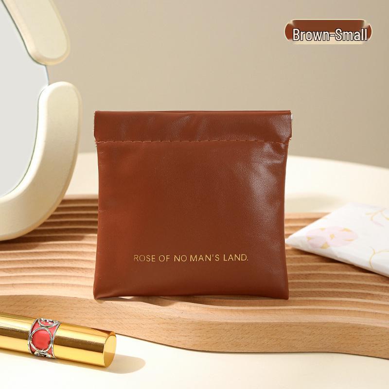High-Value Portable Data Cable Storage & Earphone Bag with Automatic Closure