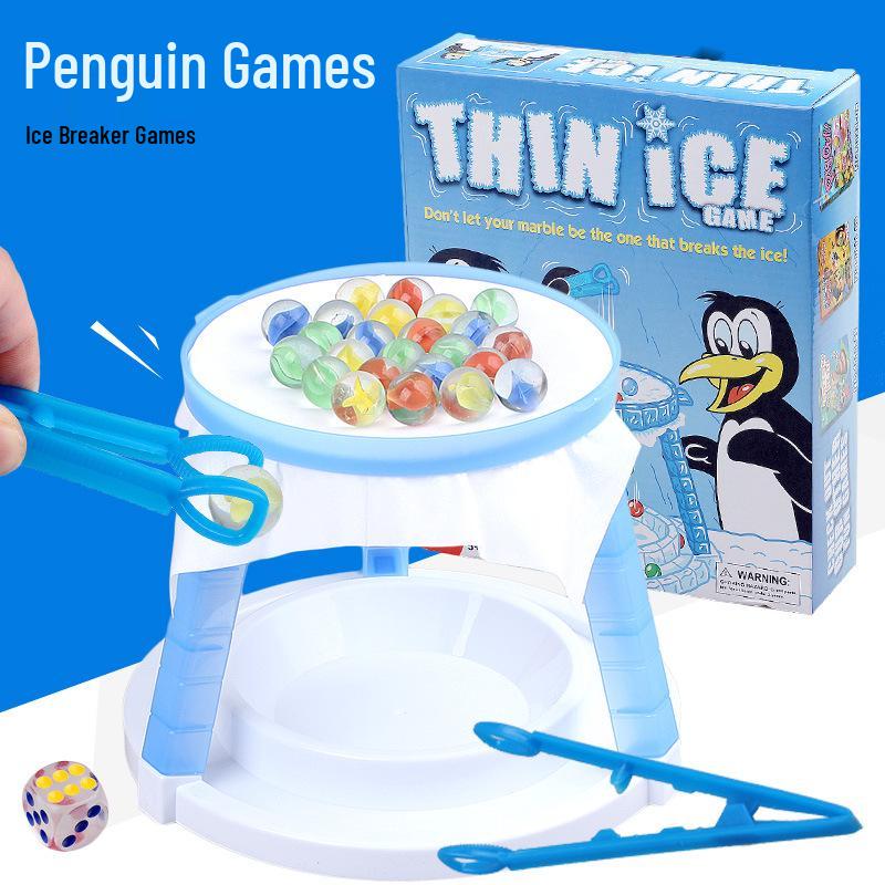 Thin Ice Penguin Game: Second Gen Brainpower Puzzle & Hand-Eye Coordination Challenge.