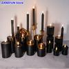 Magic Black Series LED Candle Lights 3-Pack for Easter Halloween Mystery Games Bars Clubs Guiding and Decoration