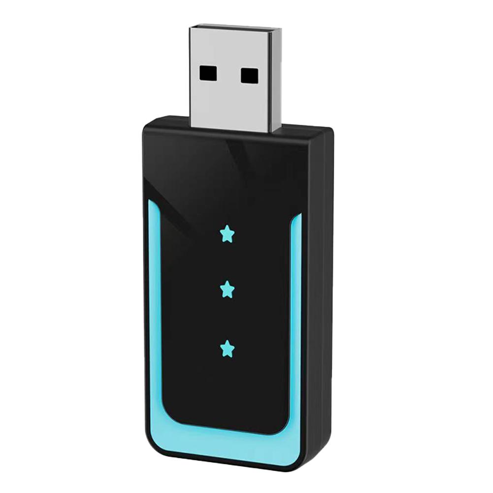 Mini CarPlay Wireless Adapter Auto Connect WiFi BT Wireless Carplay Android Auto Adapter for OEM Wired CarPlay Andriod Auto Cars