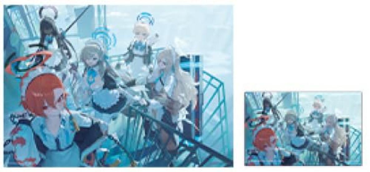 

Ichiban Kuji Blue Archive vol.2 K Приз Прозрачный постер и прозрачная карточка [Уборка и очистка]