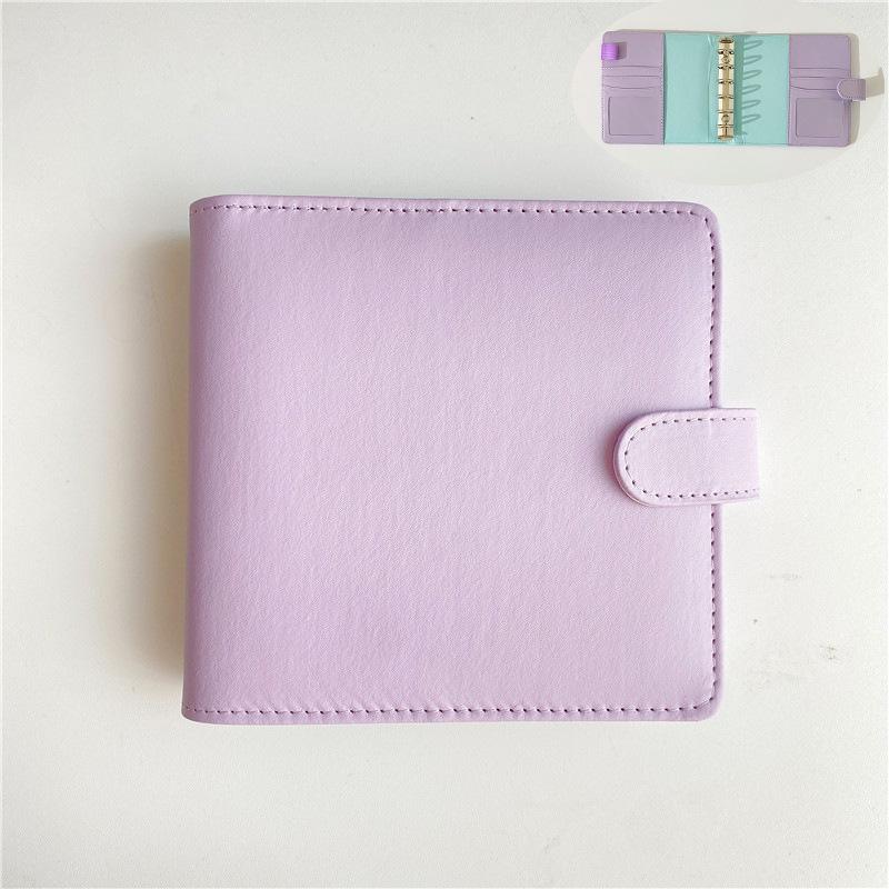 Korean Minimalist Denim Heart Photo Album A5 3-Hole Notebook Binder