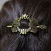 Kaiyi Women's Nordic Viking Hollow Hairpin - Norwegian Style & Fashionable