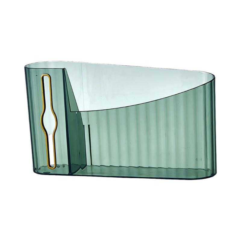 Multipurpose Plastic Bag Storage Box Large Capacity Wall Mounted Trash Bag Holder Dispenser For Daily Use
