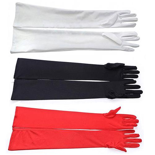 1 Paar modische lange Handschuhe für Damen, Oper, Hochzeit, Braut, Abend, Party