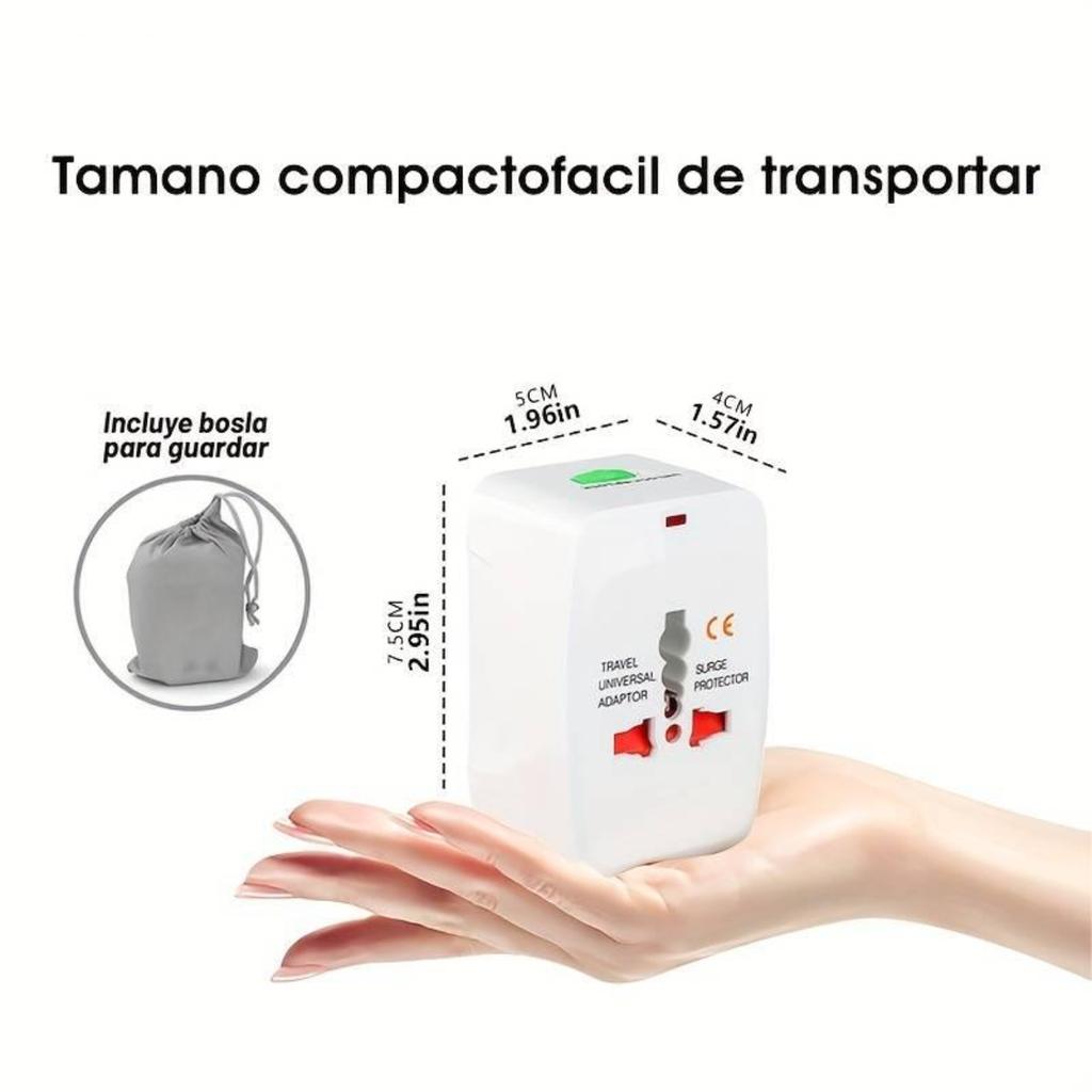 Travel Adapter  Connect to Europe, Japan, China, Canada, , EU & UK with Just 1pc
