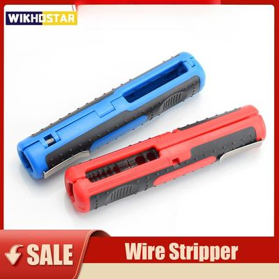 Multifunctional Cable Wire Stripper Cutter Pliers Hand Tool Hardware Tool Portable Anti-skid Handle Strip Pen Clip