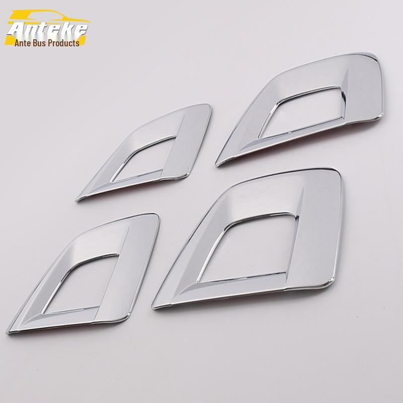 

Front Bumper Guard Sticker for 16 GLC Models - Electroplated Decorative Trim for Lower Guard.