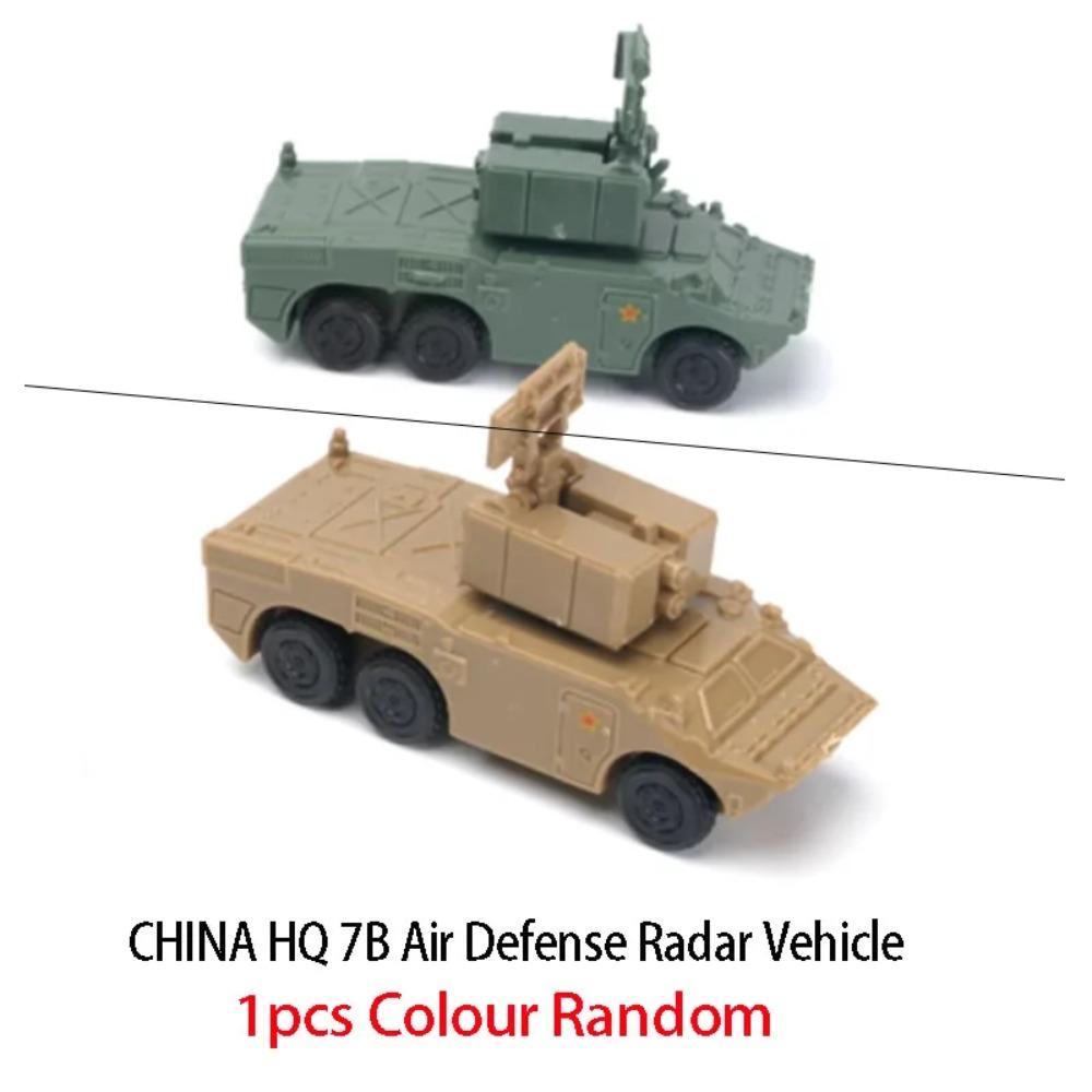1/144 5cm Classic Tank Model WWII Soviet BM21 Italian B1 Destroyer US M35 Truck Finished Tiger Leopard Sand Table Plastic Toys