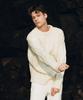 FILOBISKNOT Cable Wool Semi-Over Knit _ Ivory