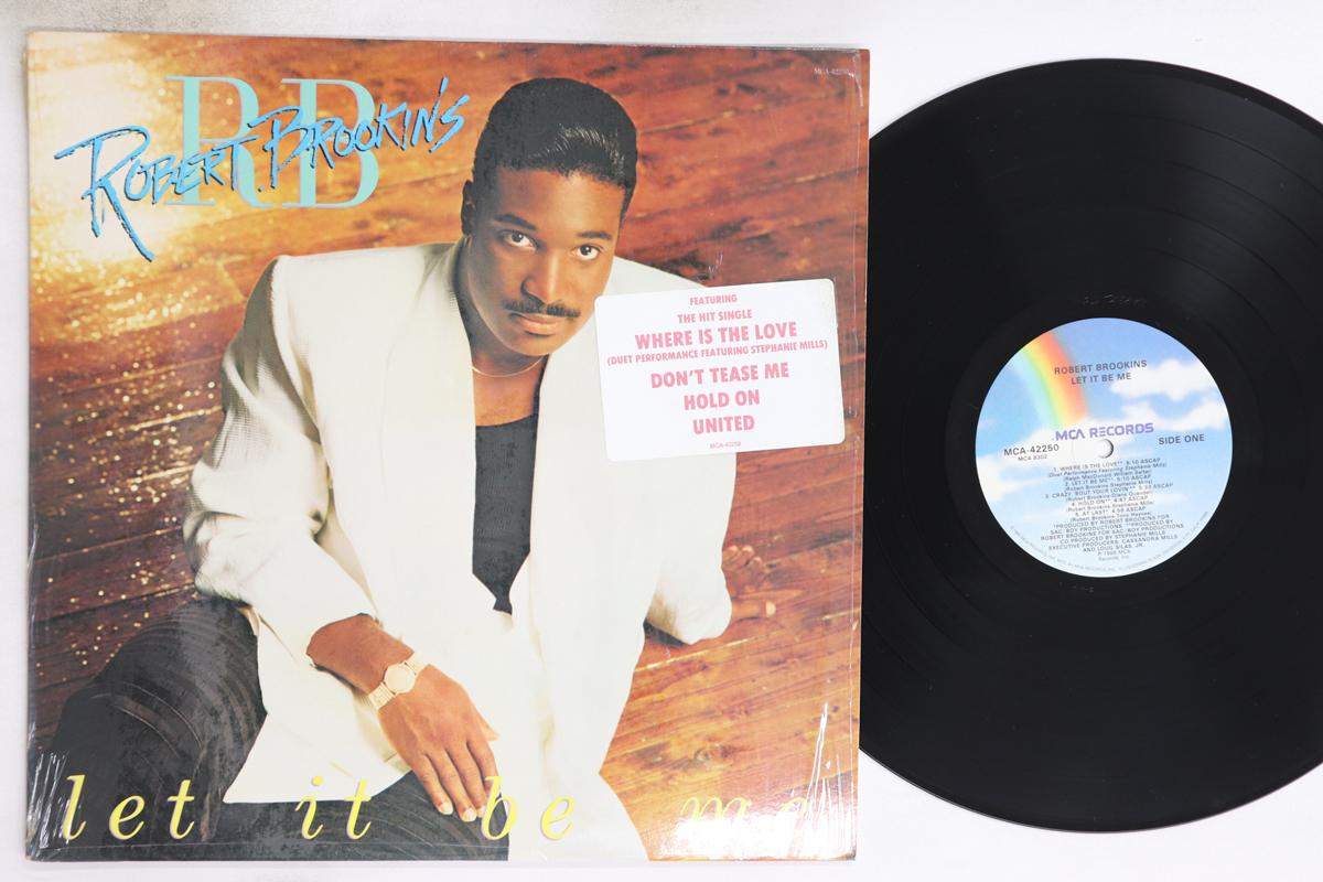 

LP Record ROBERT BROOKINS - Let It Be Me MCA42250 MCA 1988 US Soul/Funk Used