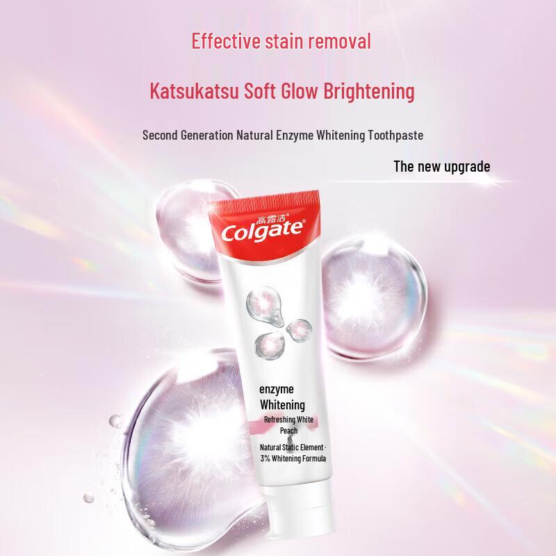 Colgate Peach Flavor Whitening Toothpaste