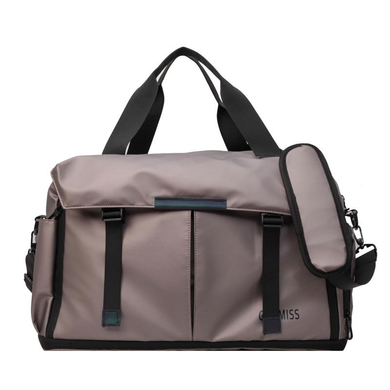 Men and Women's Fashionable Expandable Shoe Bin Handbag Travel Bag Dry Wet Separation Fitness Yoga Bag Can Be Used To Pull Rod