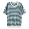 Finery Womens/Ladies Stripe Scalloped Relaxed Fit Sweater Top