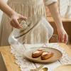 Cake Transparent Glass Stand Round Lid Plate Dessert Presentation Material Suitable for