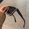 1Pc European and American Timeless Popular Personalized Glasses Rhinestone Fashionableableyy Design Men's Style and Women's Fashionable Glasses
