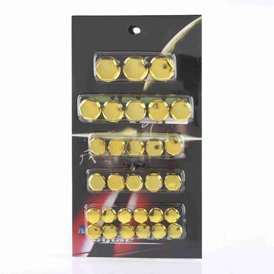 30Pcs Motorcycle Motorbike Screw Nut Bolt Cap Cover Decoration For Yamaha Kawasaki Honda