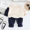 Jungen Set Herbst Baby Kinderkleidung Koreanischer Rundhals Lässiger Stil Niedlich Jungen und Mädchen Frühling und Herbst Zweiteiliges Set