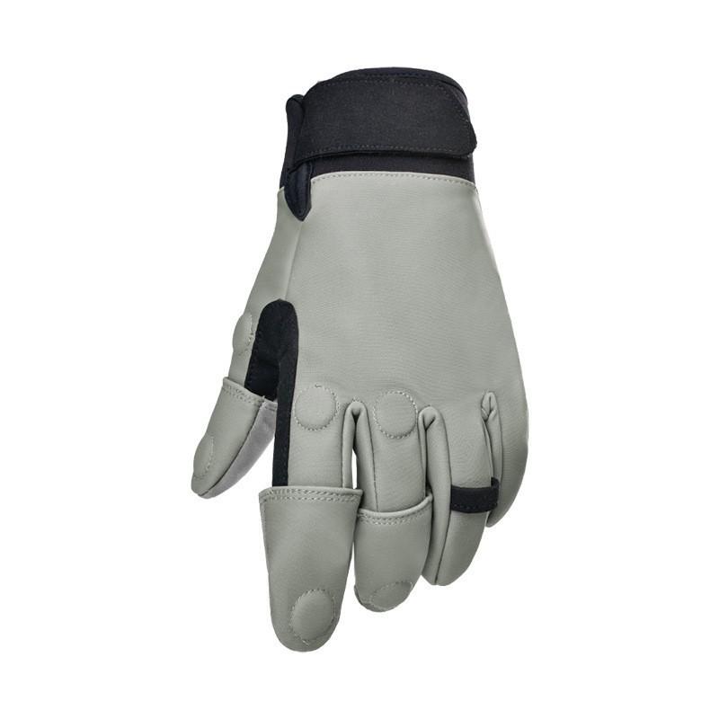 Winter-Angelhandschuhe Magnetisch Innenfutter Fleece Warm Rutschfest Verschleißfest 3-Finger-Schnitt Angeln