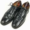 Royal Tweed by Cheaney Made in England Vintage Wingtip Shoes Black Size 9.5 / 28.0cm Men's(USED)