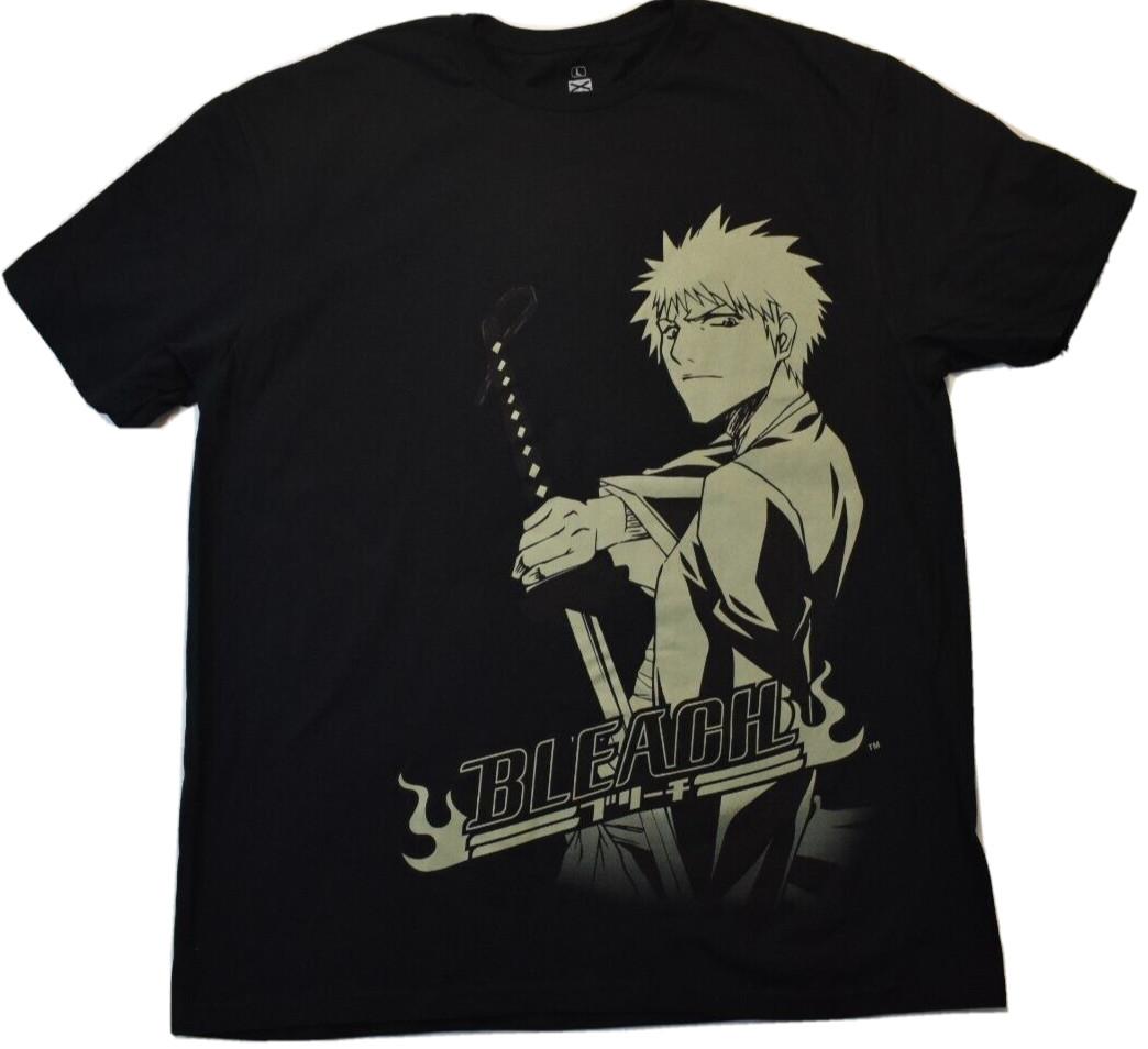 Ripple Junction Bleach Anime Mens Jumbo Ichigo Stare Shirt New S S