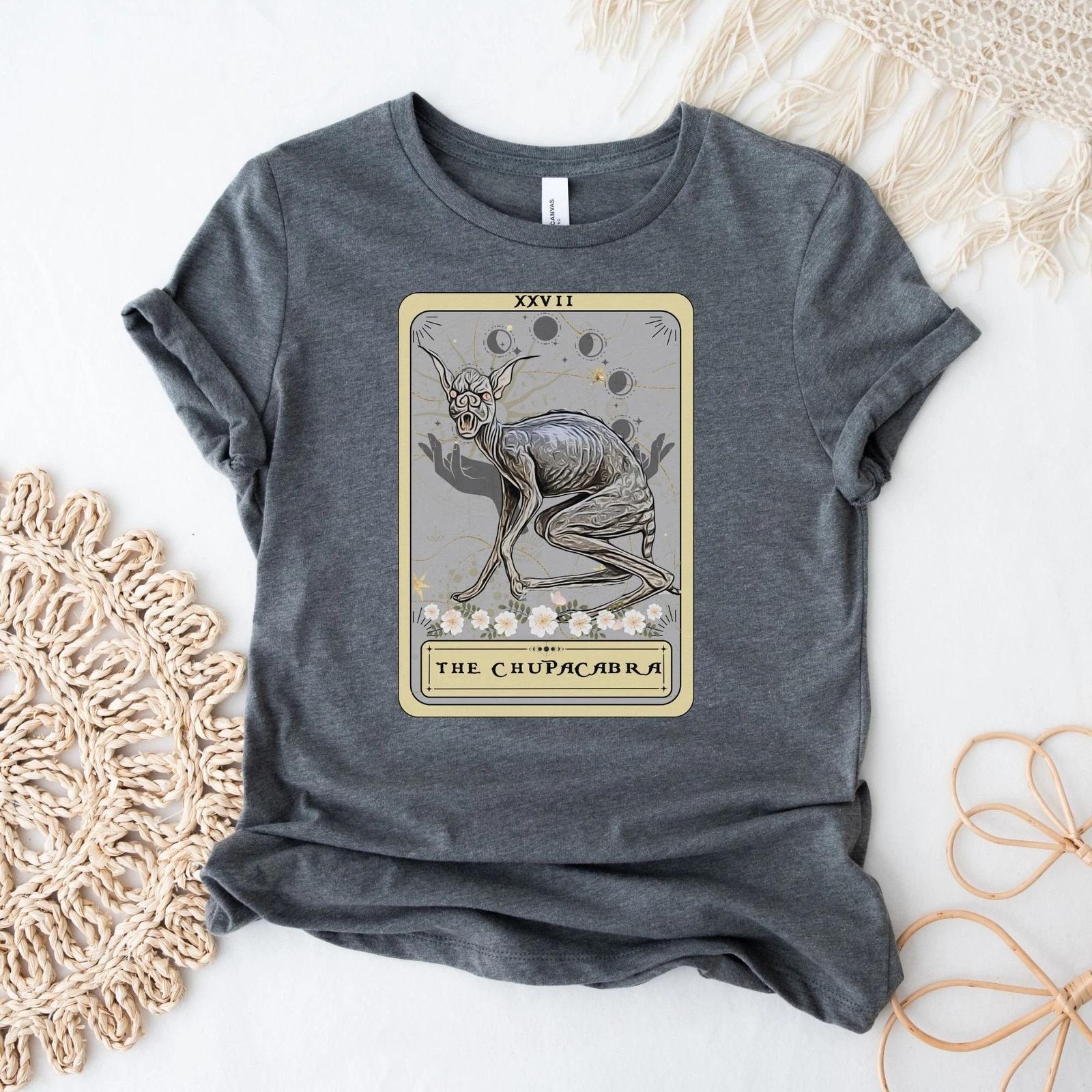 Chupacabra Tarot Card Shirt S