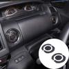 Hcilloend Set of Carbon Fiber Air Vent Center Side and Console Panel Stickers for the New Honda Easy Installation and Scratch Customizable Interior