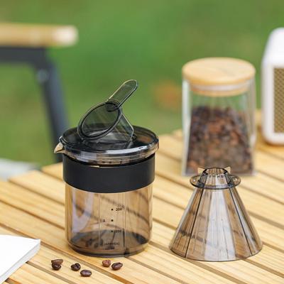 Grinder Dripper Set Portable Camping Essential Easy Disassembly Cleaning AS