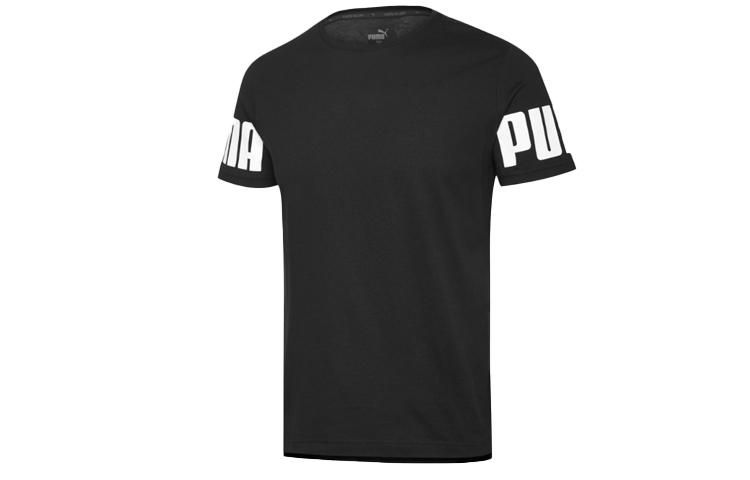PUMA Rebel Cuff T Shirts Men s Crew Neck Moderate Straight Fit 584744-51 M