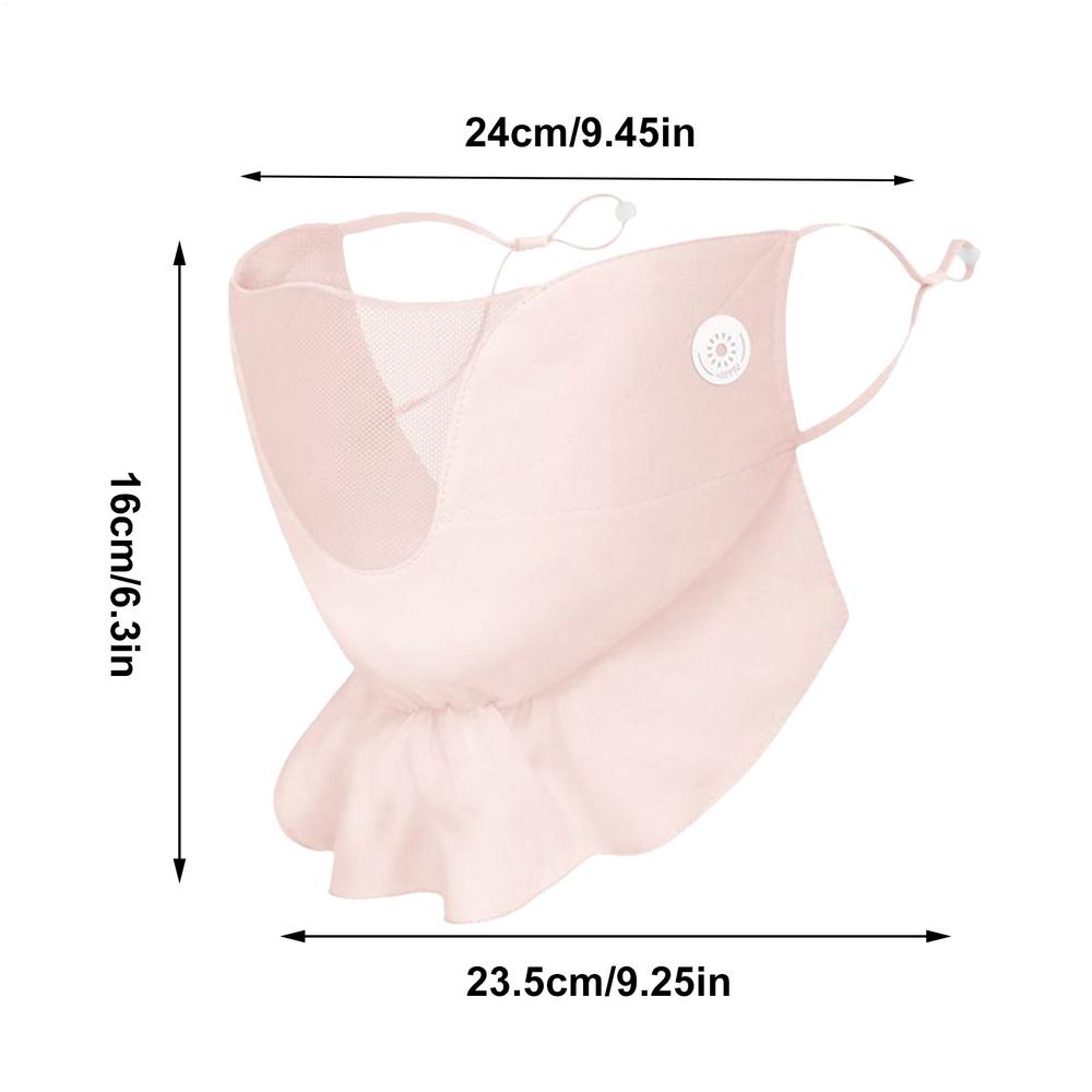 

Face Cover Masque Women Golf Sport Face Masque Sun Protection Outdoor Activities Scarf Breathable Leisure Wear for summer