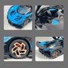 1/32 Bugatti Bolide Supercar Liga Fundida Modelo de Carro de Brinquedo Som e Luz Brinquedo Infantil Colecionáveis Presente de Aniversário