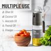 Oil Sprayer Kitchen Gadget for Cooking High Borosilicate Glass Oil Sprayer Mister, 250ml Olive Oil Spray Bottle for AirFryer, Salad, BBQ, Kitchen