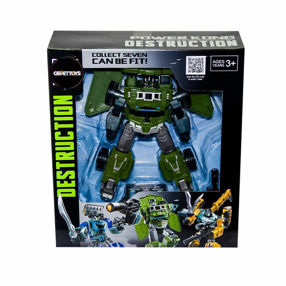 

LJ1672 Dönüşen Robot - Gepettoys