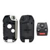 2/3/4Btn Modified Filp Remote Key Shell Fob Case For Honda Fit Crv Civic Insight Ridgeline Hrv Jazz Accord 2003-2013