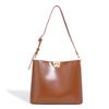 Fashion Commuter Simple Bucket Bag 2024 Winter New Elegant Versatile Mother-Daughter Bag Large Capacity Single Shoulder Underarm Bag