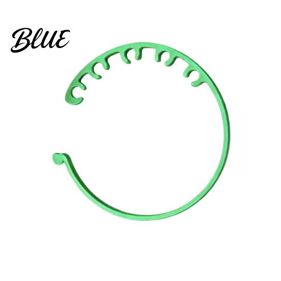 Eco-friendly Garden Clips Adjustable Plant Fixing Buckles Reusable Clips Plastic Vine Stem Fasteners Support for Securing Tomatoes Cucumbers 1pc