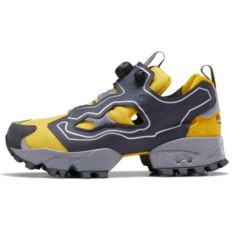 

Reebok InstaPump Fury Trail Shroud Желтые кроссовки унисекс Серые EG3572
