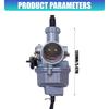 Motorcycle Carburetor Replacement with PZ26 Specification and Manual Choke, Metal Engine-System Part for CG125-CG150 Configurations